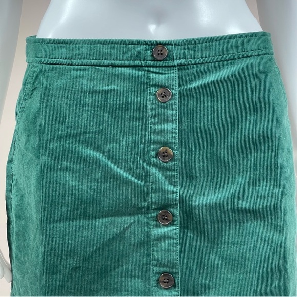 J. Crew Corduroy button-front mini skirt size 6 - Picture 8 of 12